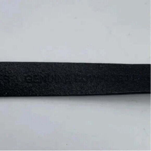 Chico's Genuine Leather Multi-colored Buckle Belt Size Small - Picture 4 of 7